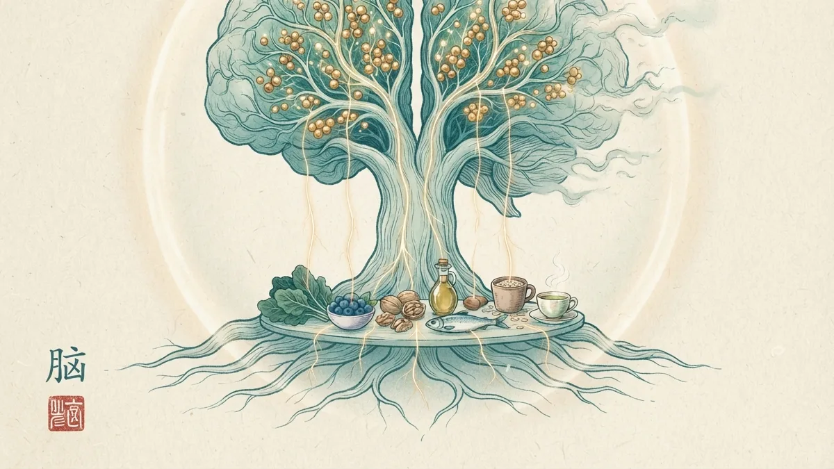 Alzheimer's and cognitive decline: preventive nutrition for the brain, the MIND diet and the TCM reading of Jing deficiency