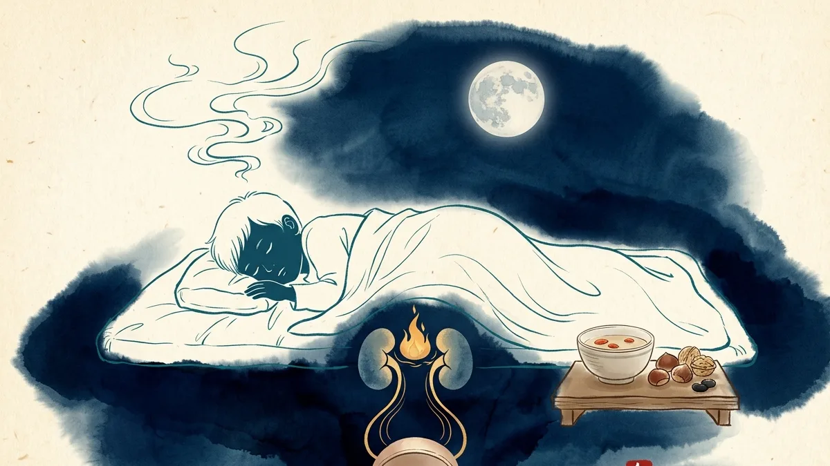 Enuresis in TCM: Kidney Yang and the Bladder still maturing in children