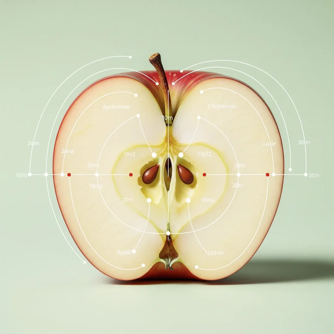 Pomme rouge fraîche (苹果 Píng Guǒ) — fruit de nature Fraîche et saveur Douce-Acide, nourrit les Liquides Organiques et tonifie le Qi de la Rate en MTC