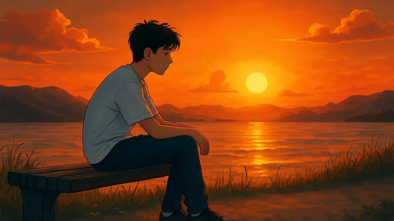 Adolescente pensativo como reflejo de la depresión juvenil (抑郁 Yì Yù) · reconocer los signos del trastorno depresivo en el adolescente para un acompañamiento temprano