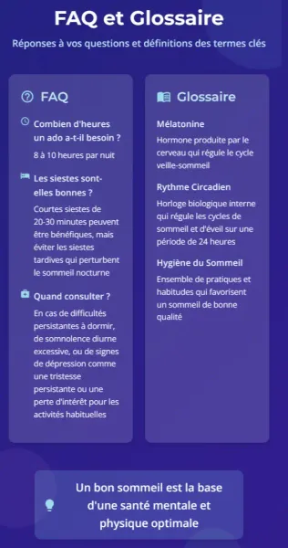 FAQ und Glossar zur jugendlichen Depression